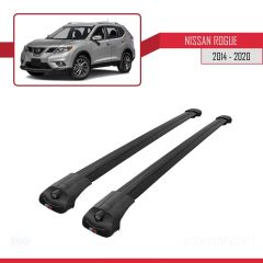 Nissan Rogue 2014-2020 Arası ile uyumlu ACE-1 Ara Atkı Tavan Barı SİYAH