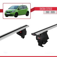 Skoda Citigo 2012-2020 Arası ile uyumlu ACE-4 Ara Atkı Tavan Barı GRİ