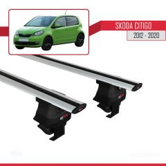 Skoda Citigo 2012-2020 Arası ile uyumlu ACE-4 Ara Atkı Tavan Barı GRİ