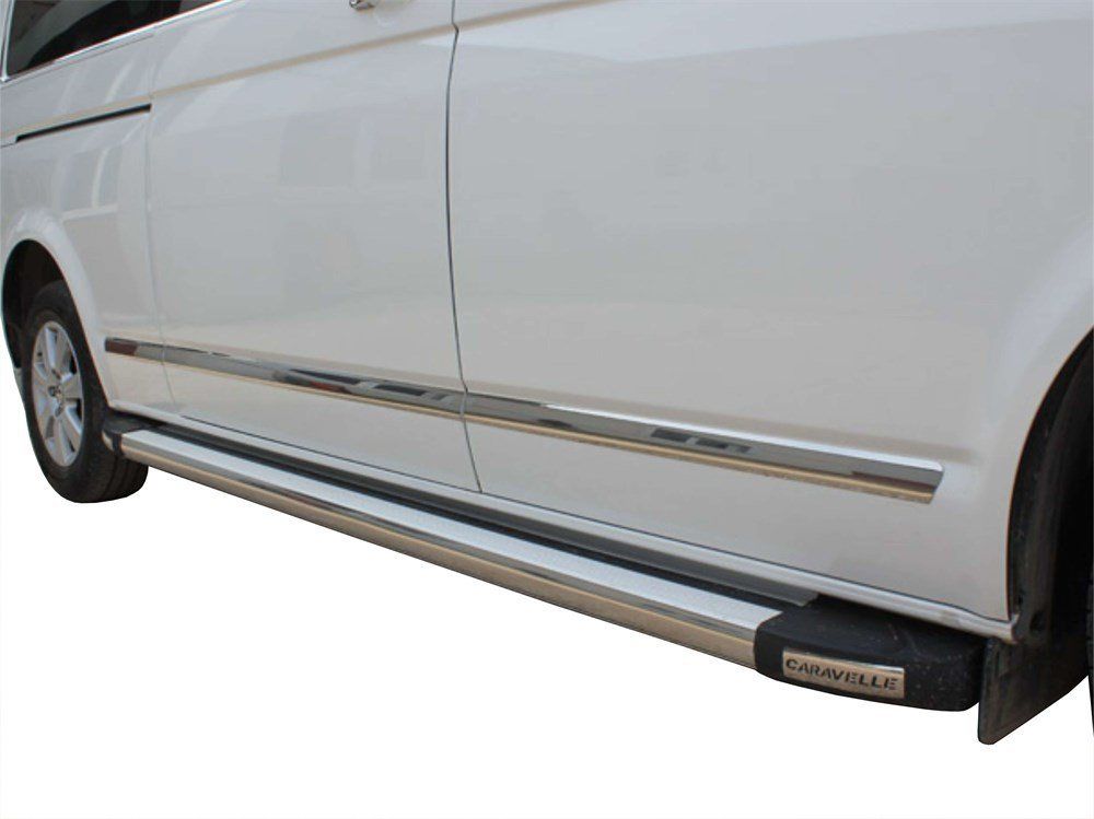 Volkswagen Caravelle Uyumlu Yan Kapı Çıtası 5 Parça Krom (K.Ş) 2003-2010