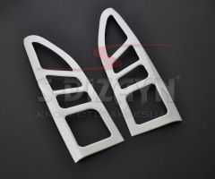 Peugeot Partner Uyumlu Tepee Krom Stop Çerçevesi 2 Parça 2012 Üzeri