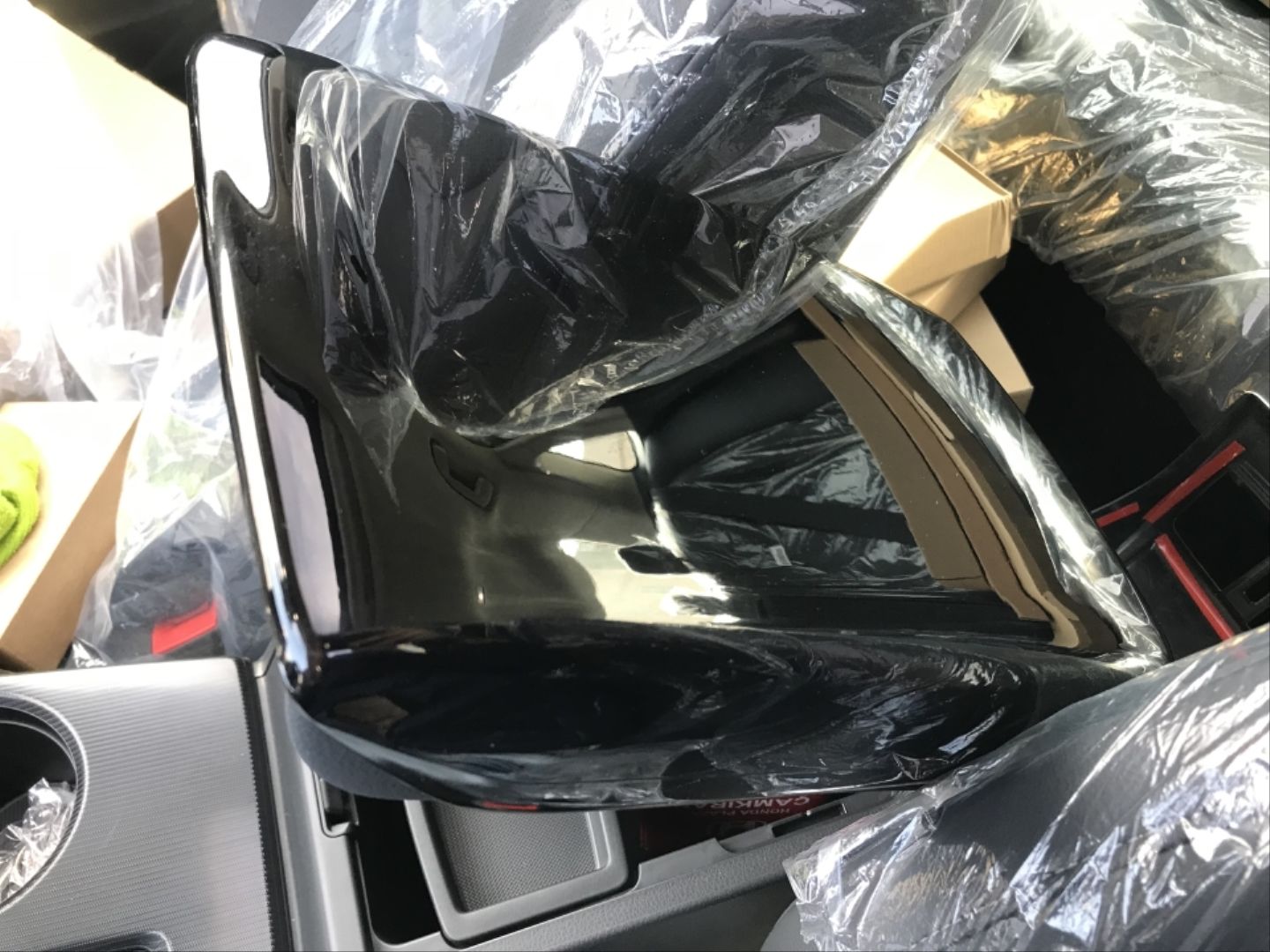2022 Civic Uyumlu Kol Dayama - Piano Black