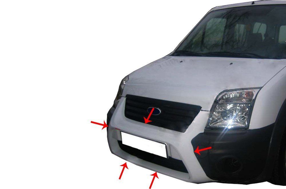 Ford Connect Uyumlu Ön Koruma Md:1 (Sissiz) Fiber 2009-2014