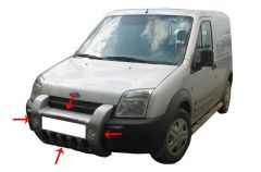 Ford Connect Uyumlu Ön Koruma Md:3 (Sisli) Fiber 2002-2006