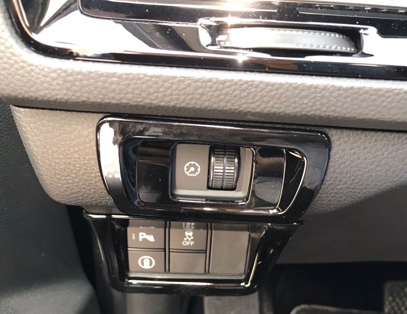 2022 Civic Uyumlu Kontrol Panel Kaplama Seti - Piano Black