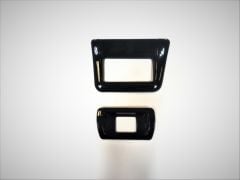 2022 Civic Uyumlu Kontrol Panel Kaplama Seti - Piano Black