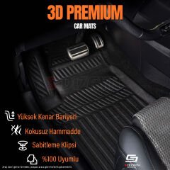 S-Dizayn Cupra Born 3D Pro Havuzlu Paspas 2021 Üzeri A+ Kalite