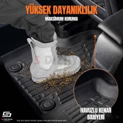 S-Dizayn Cupra Born 3D Pro Havuzlu Paspas 2021 Üzeri A+ Kalite