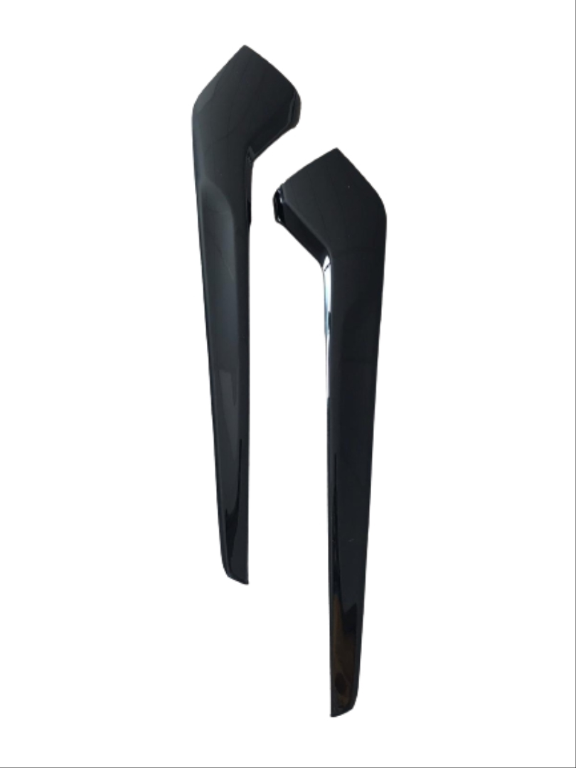 2022 Civic Uyumlu Vites Kenar Kaplama 2 Parça - Piano Black