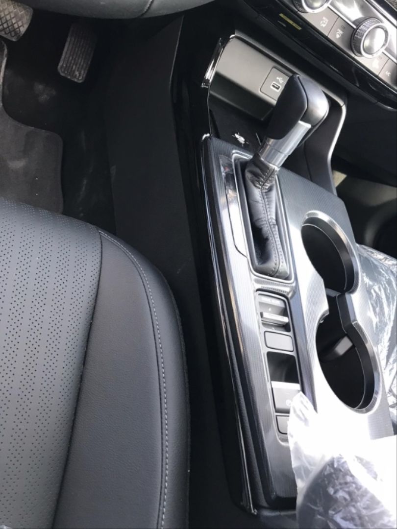 2022 Civic Uyumlu Vites Kenar Kaplama 2 Parça - Piano Black