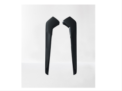 2022 Civic Uyumlu Vites Kenar Kaplama 2 Parça - Piano Black