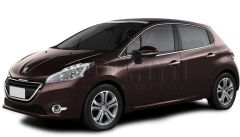 Peugeot 208 Uyumlu Krom Kapı Kolu 4 Kapı 2012 Üzeri