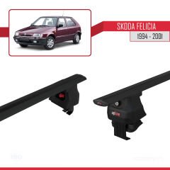 Skoda Felicia 1994-2001 Arası ile uyumlu ACE-4 Ara Atkı Tavan Barı SİYAH