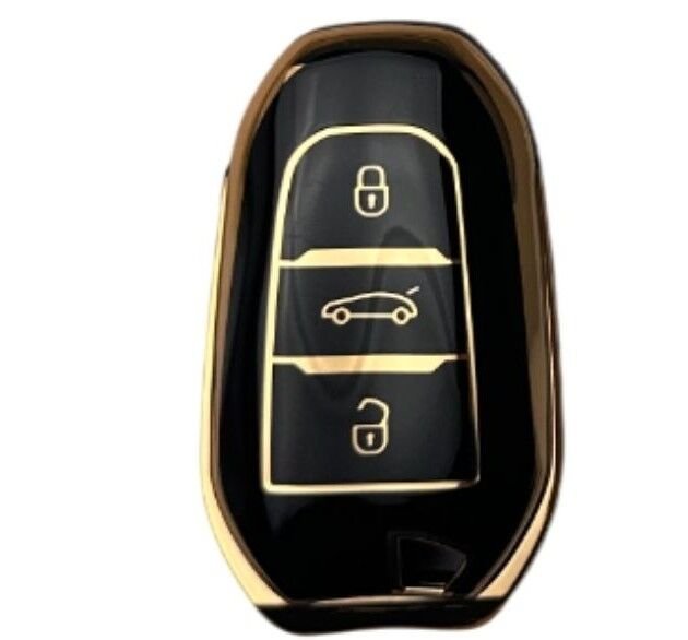 Metalize anahtar kabı Jetta uyumlu e.m / SYPD81-9