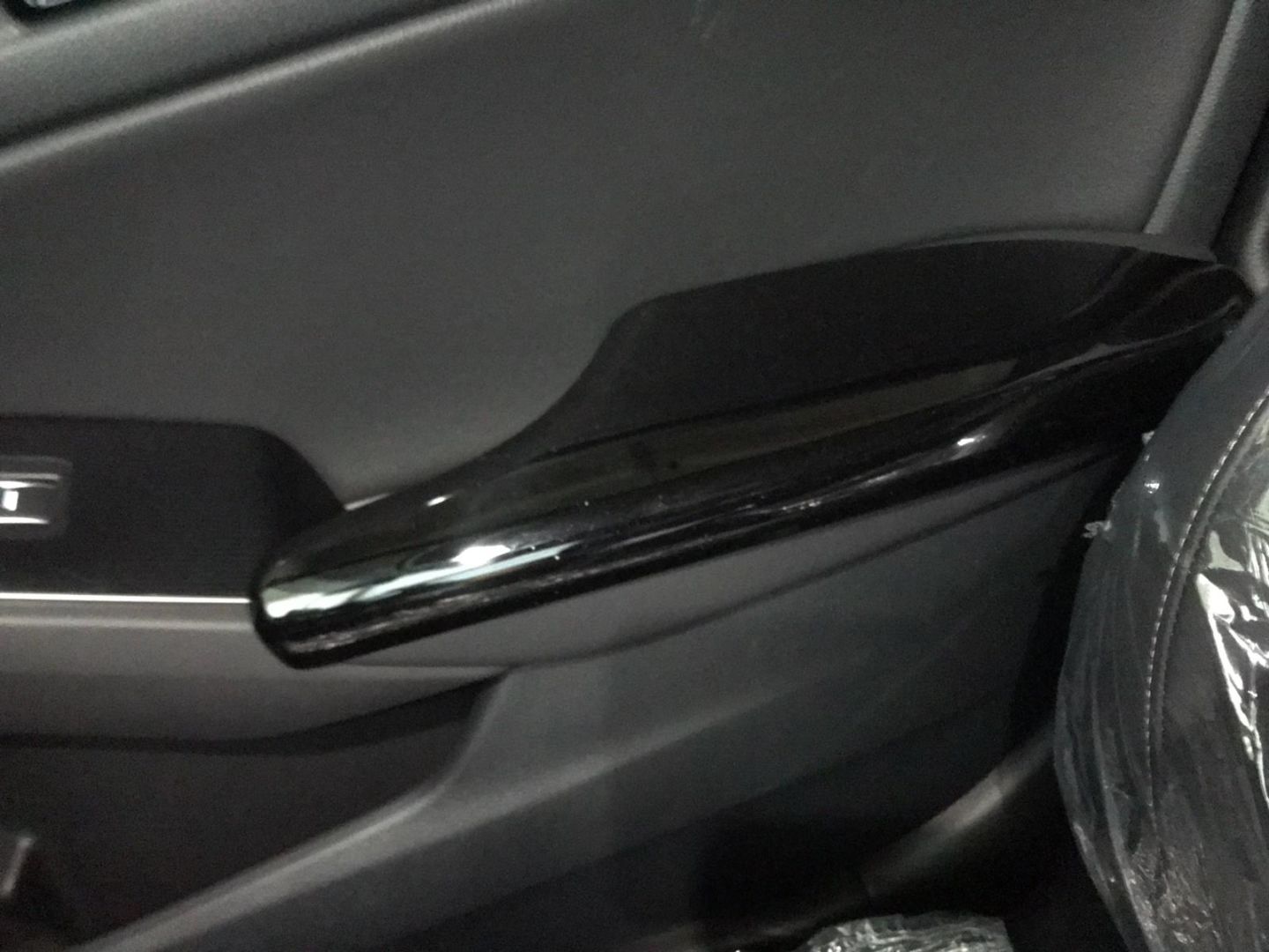 2022 Civic Uyumlu Kolçak Kaplama - Piano Black