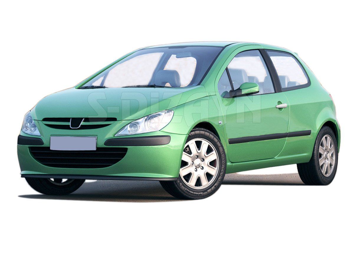 Peugeot 307 Uyumlu Krom Kapı Kolu 2 Kapı 2001-2008