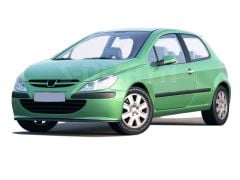 Peugeot 307 Uyumlu Krom Kapı Kolu 2 Kapı 2001-2008