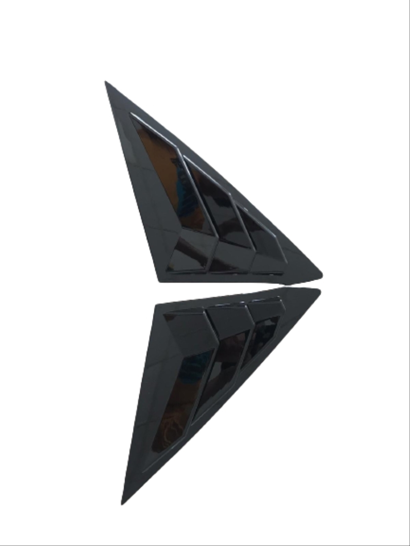 2022 Civic Uyumlu Kelebek Cam Kaplama - Piano Black