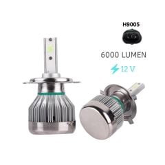 Led Far Ampulü 9005-3500Lmx2-30W-12V Buz Mavisi / Laam703