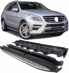Mercedes Ml Uyumlu W166 Yan Basamak -2012 Side Step Bmw Style
