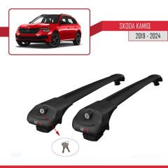 Skoda Kamiq 2019 ve Sonrası ile uyumlu ACE-1 Ara Atkı Tavan Barı SİYAH