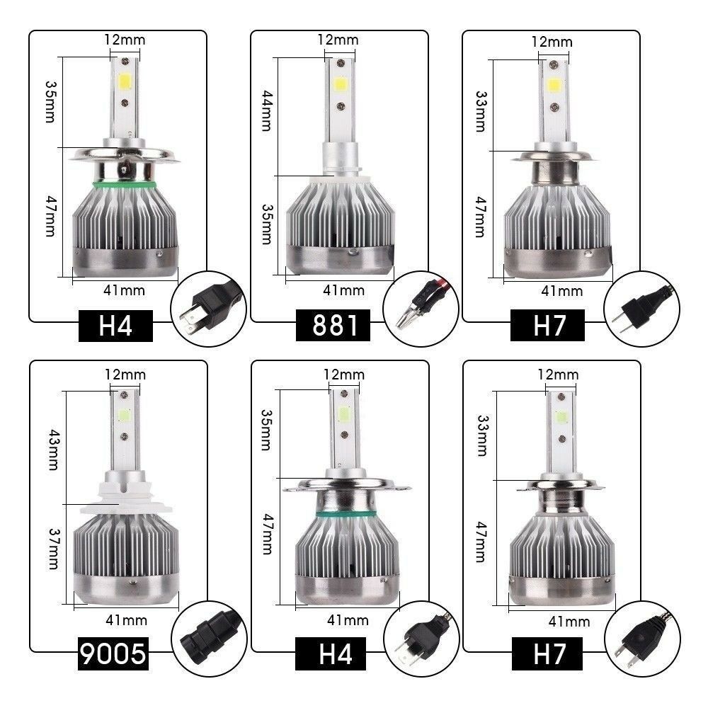 Led Far Ampulü H11-3500Lmx2-30W-12V Buz Mavisi / Laam705