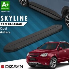S-Dizayn Opel Antara Skyline Siyah Yan Basamak 183 Cm 2006-2015 A+ Kalite