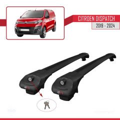 Citroen Dispatch 2019 ve Sonrası ile uyumlu ACE-1 Ara Atkı Tavan Barı SİYAH