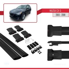 Mazda CX-5 2013-2018 Arası ile uyumlu FLY Model Ara Atkı Tavan Barı SİYAH