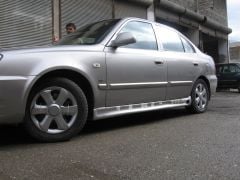 Hyundai Accent Uyumlu 2 Yan Marşpiyel Boyalı
