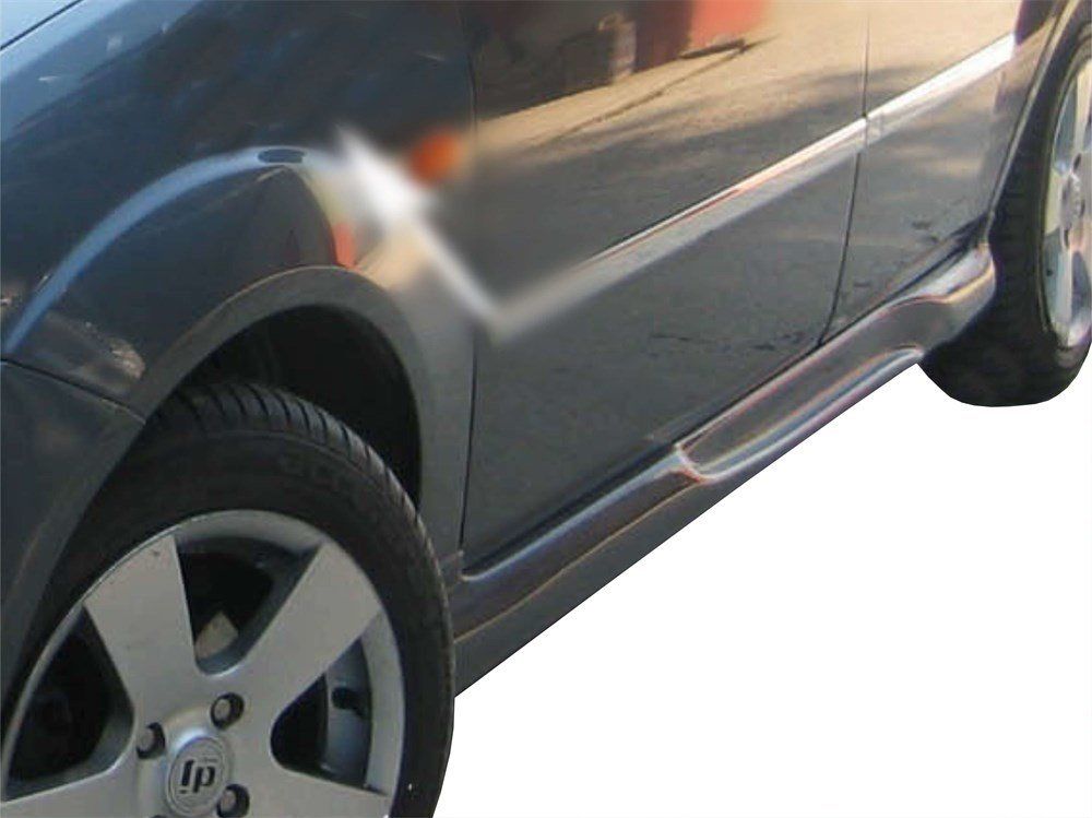 Ford Fiesta Uyumlu 5 Marşpiyel 2 Parça Fiber 2002-2008