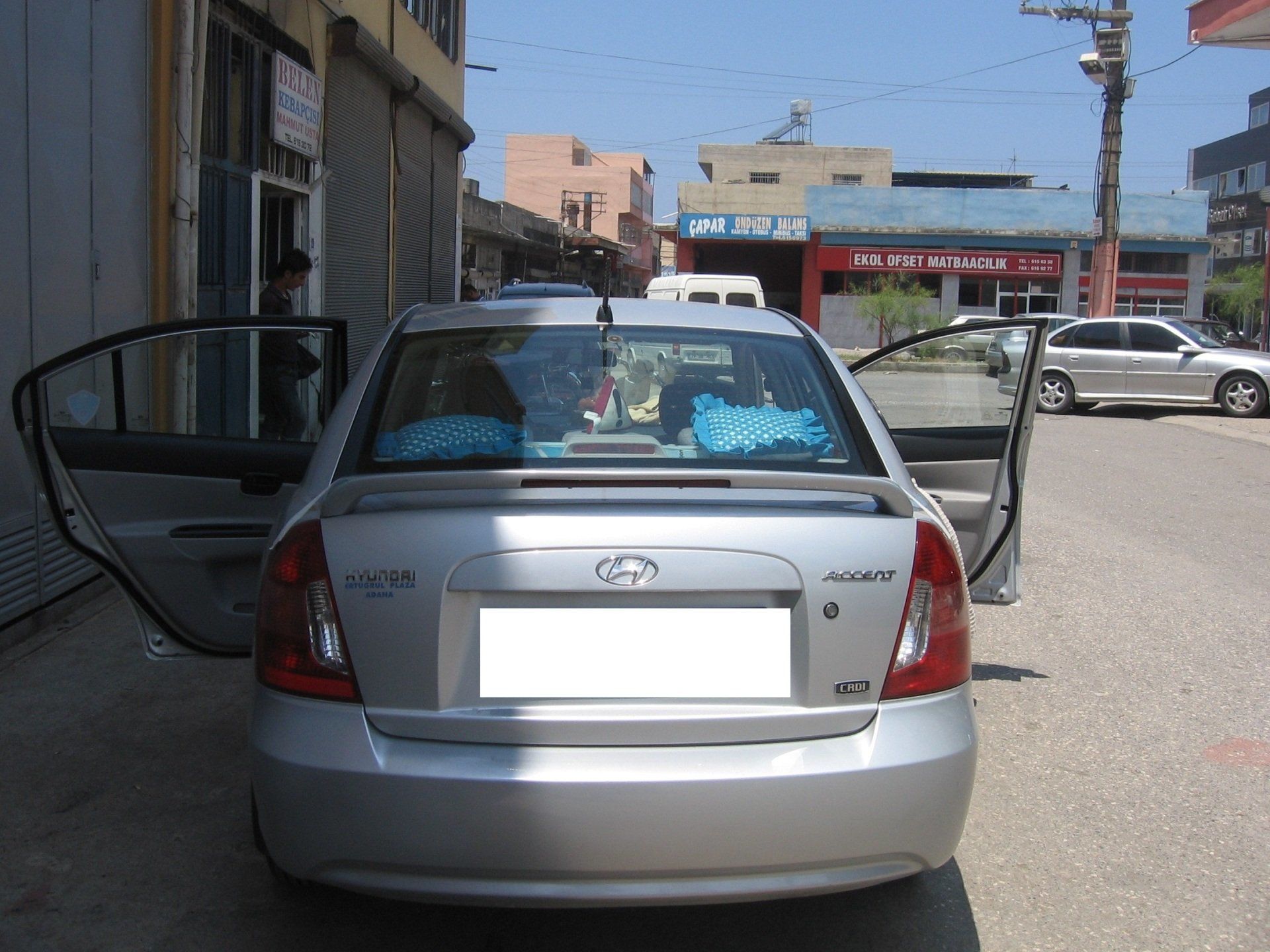 Hyundai Era Uyumlu Spoiler Boyalı