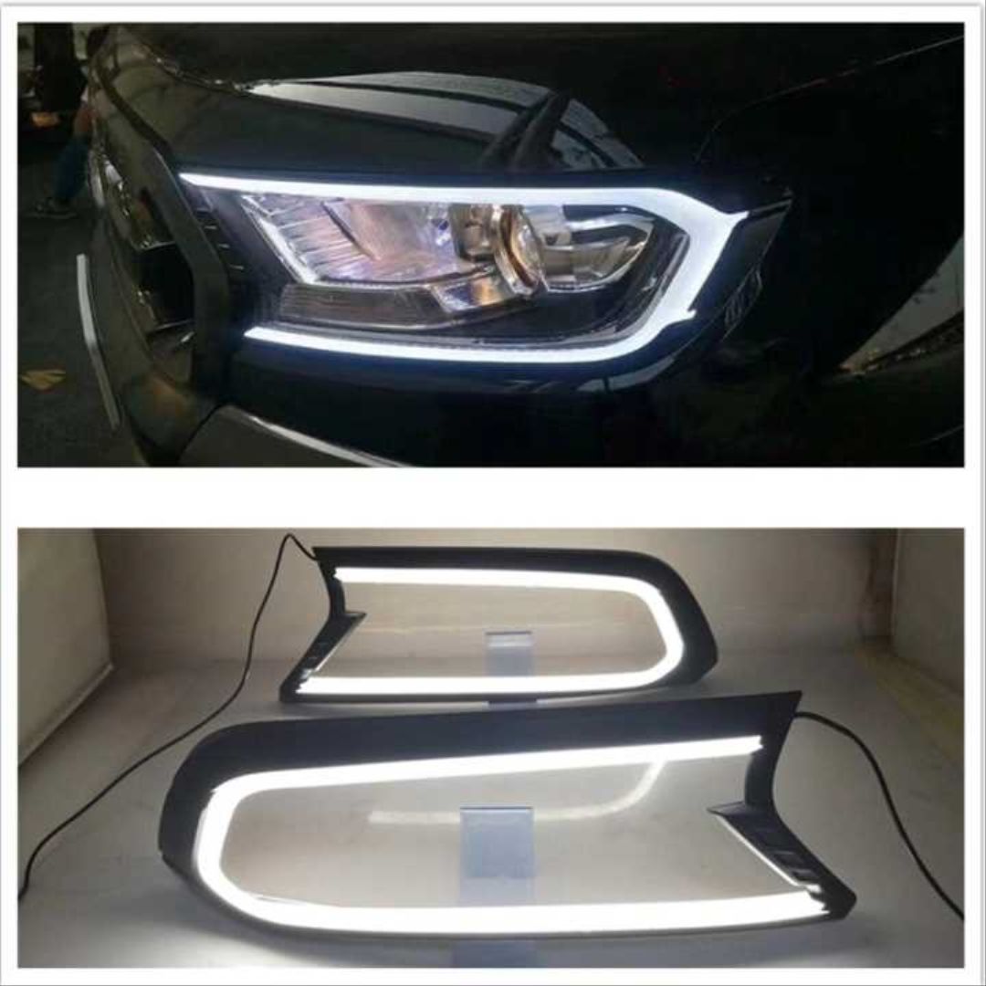 Ford Ranger Uyumlu T7 Ledli Far Kaplama