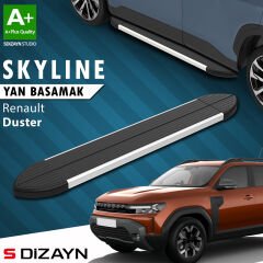 S-Dizayn Renault Duster 3 Skyline Aluminyum Yan Basamak 183 Cm 2024 Üzeri A+ Kalite