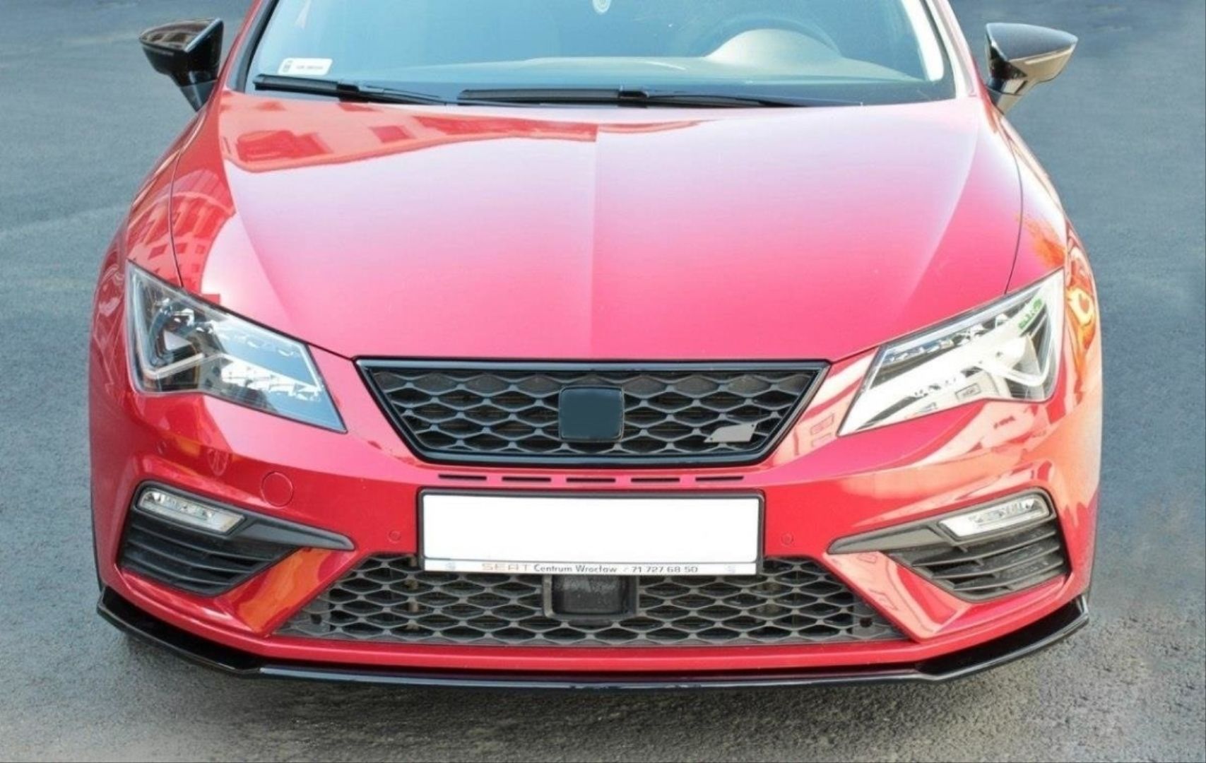 Seat Leon Uyumlu 2018-2020 Fr Ön Tampon Panjur Set(Sis Dahil)