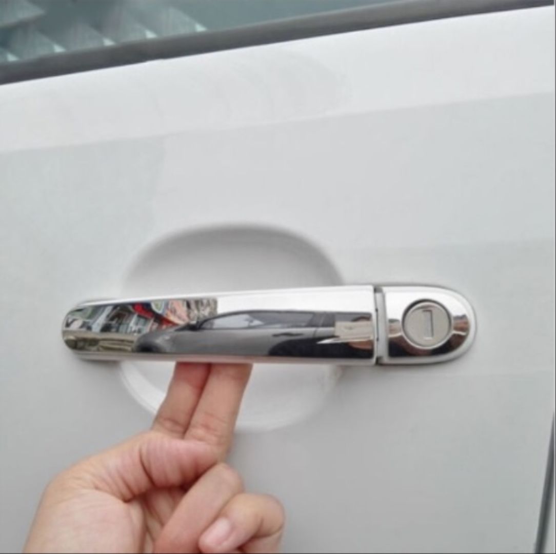 Volkswagen Polo Uyumlu 2009-2017 Kapı Dış Kol Kaplama Nikelaj