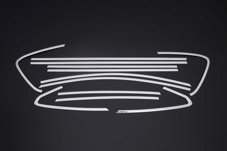 Opel Astra Uyumlu J Hatchback Krom Cam Çerçevesi 12 Parça 2010-2014 Arası