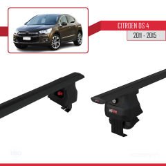 Citroen DS4 2011-2015 Arası ile uyumlu ACE-4 Ara Atkı Tavan Barı SİYAH