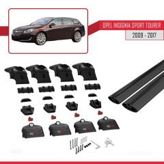 Opel - Vauxhall Insignia SPORT TOURER 2009-2017 Arası ile uyumlu ACE-2 Ara Atkı Tavan Barı SİYAH