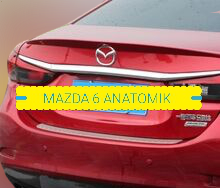 Mazda 6 Uyumlu Anatomik Spoiler 2016-Boyalı