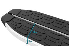 S-Dizayn Toyota Proace City Uzun Şase Evo Aluminyum Yan Basamak 213 Cm 2018 Üzeri