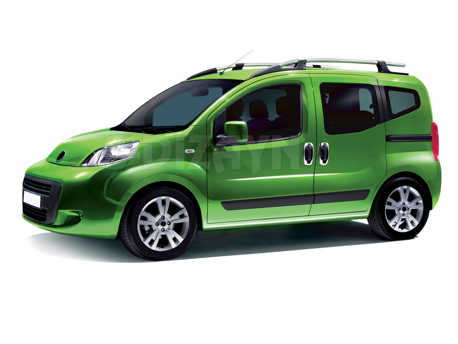 Peugeot Bipper Uyumlu Krom Kapı Kolu Çerçevesi 5 Kapı 2008 Üzeri