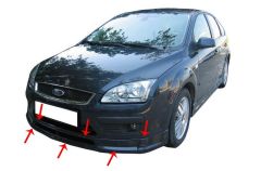 Ford Focus Uyumlu 2 Ön Tampon Altı Fiber 2005-2007