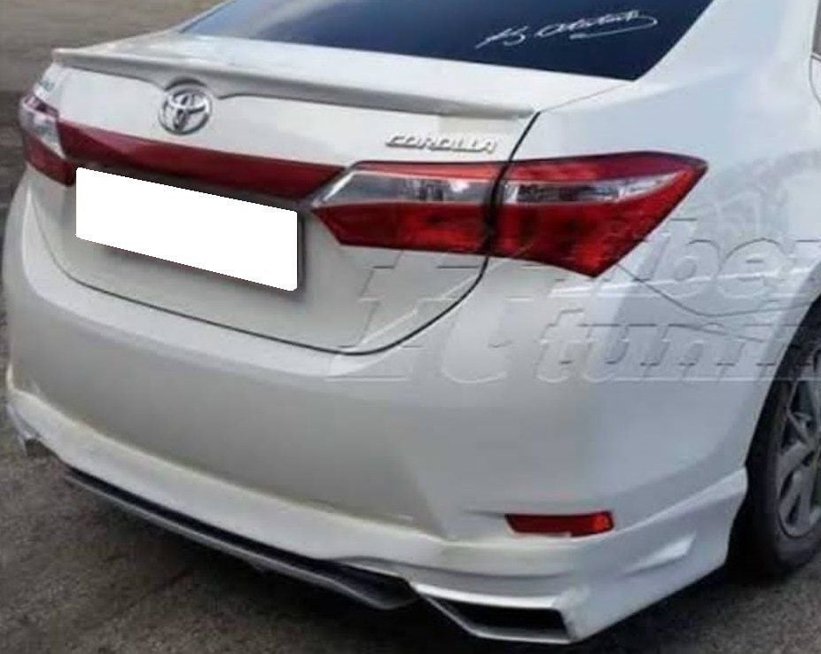 Toyota Corolla Uyumlu Custom Arka Ek