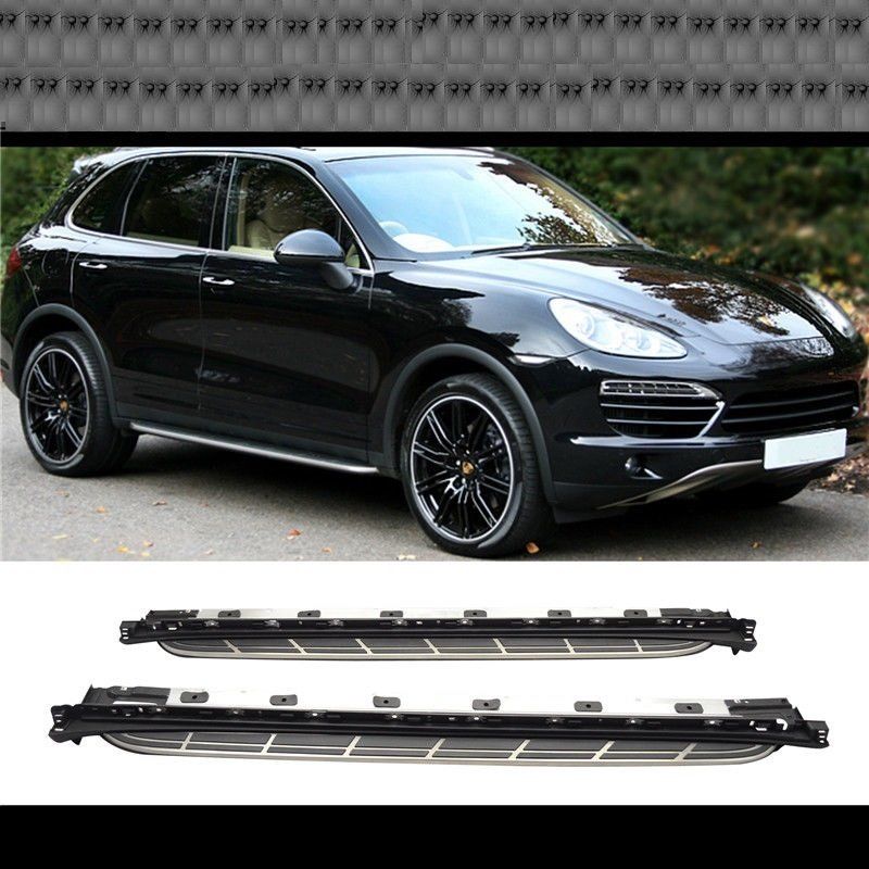 Porsche Cayenne Uyumlu -2010 Oto Yan Basamak Side Step Oem Square Style