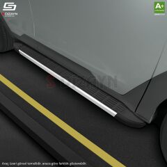 S-Dizayn VW Transporter T6.1 Kısa Şase S-Line Aluminyum Yan Basamak 213 Cm 2019-2025 A+ Kalite