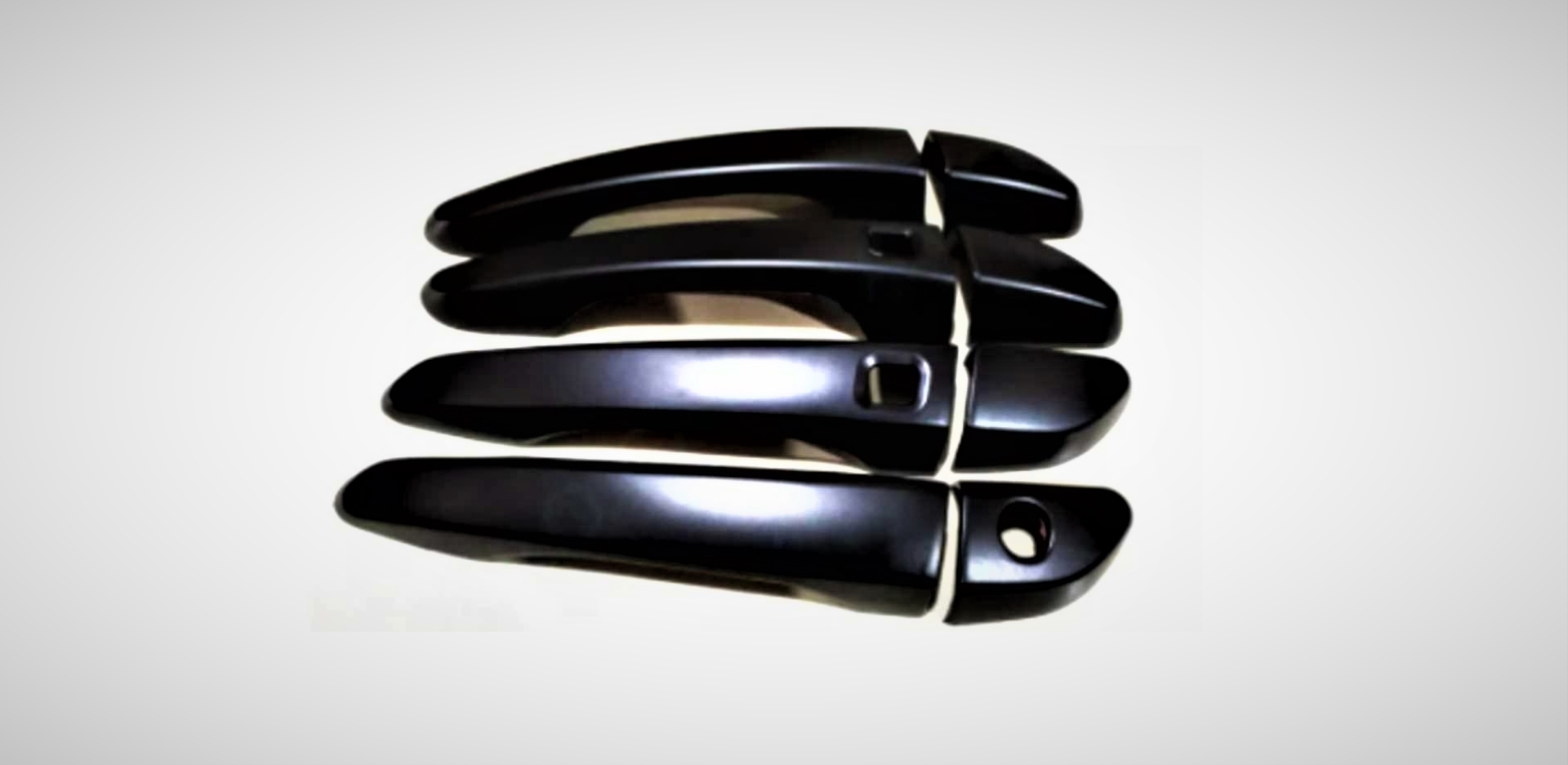 Hyundai Kona Uyumlu Kapı Kolu Kaplama Smart - Piano Black