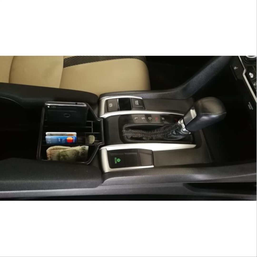 Honda Civic Uyumlu Fc5 2016-2020 Orta Konsol Kutusu Bölmeli