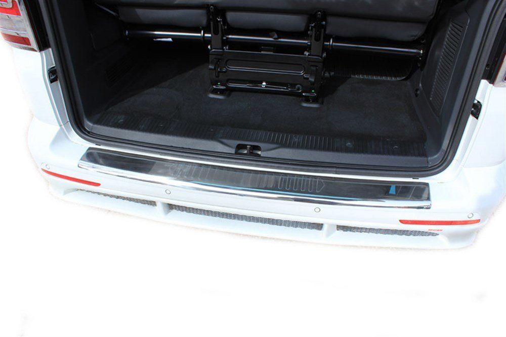Volkswagen Multivan Uyumlu T5.5 Arka Tampon Eşiği Krom (Formlu) 2010 Ve Sonrası