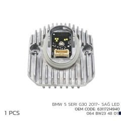 BMW 5 SERI G30 2017- SAĞ LED MODÜL 63117214940